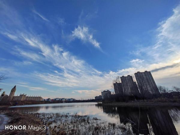 榮耀Magic3鏡頭下的冬日暖陽，大家喜歡嗎？