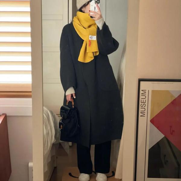 讓暗色大衣在冬季煥發新姿的毛衣是什麼樣 | 博主推薦