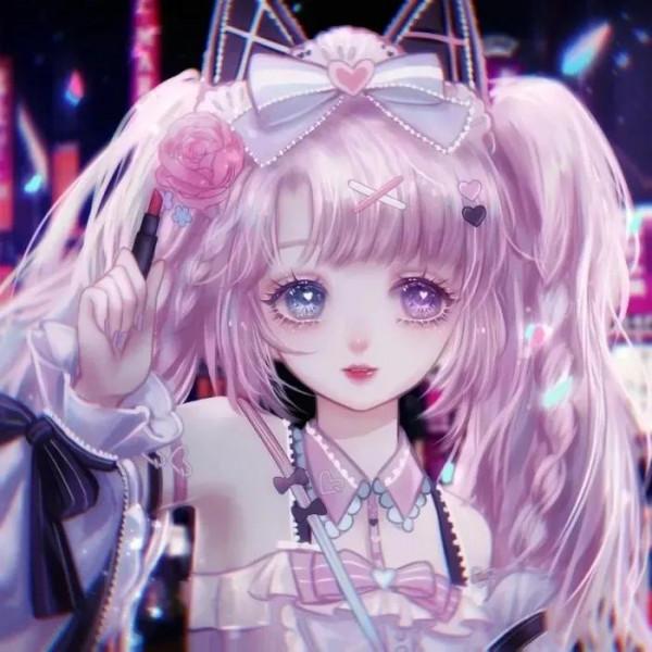 天氣晴，宜收集歡樂。動漫卡通女生頭像