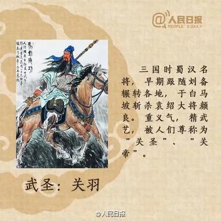 【長知識：中國的“十聖”，你知道幾位？】