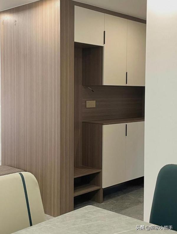 120平新房，裝修花了25萬，全屋簡約溫馨，隱形門電視牆很棒