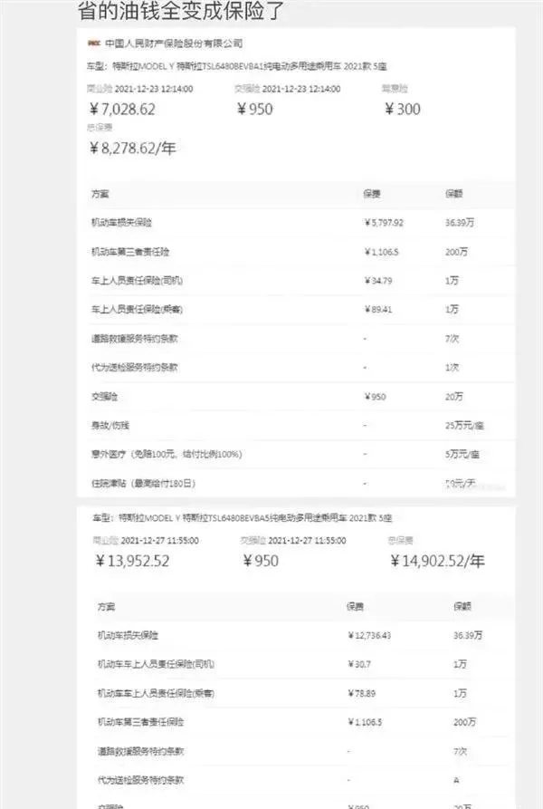 特斯拉回應保費暴漲；造車新勢力年度銷量榜出爐；