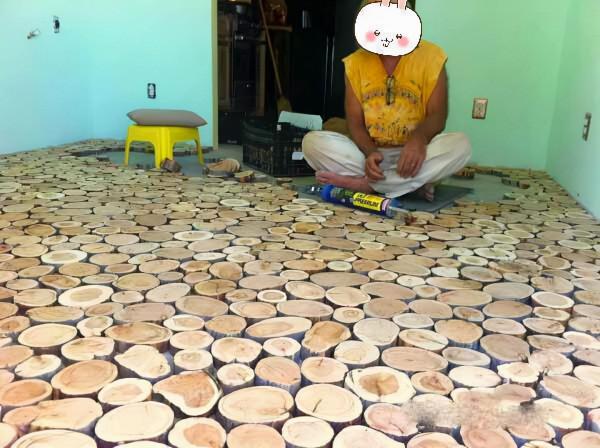 什麼是木地板?這才是真正的木地板,木頭鋸成一截截真是太聰明 什麼是木地板?這才是真正的木地板,木頭鋸成一截截真是太聰明