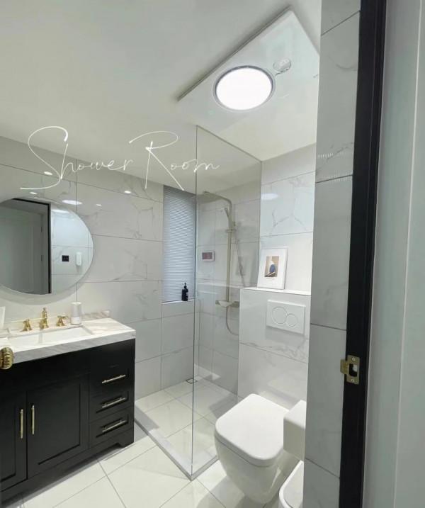 女主堅持簡潔實用的裝修，不浪費1㎡的空間，入住2年依舊如新