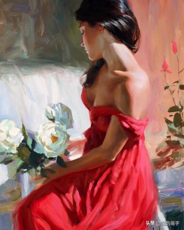 前蘇聯大兵藝術家心中對女性的謳歌與讚美,沃列戈夫的女性人物畫 前蘇聯大兵藝術家心中對女性的謳歌與讚美,沃列戈夫的女性人物畫