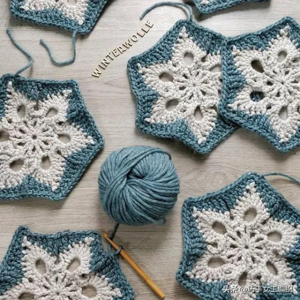 鉤編留下太多的零線，幾十種六角的鉤法，讓你家美出花來