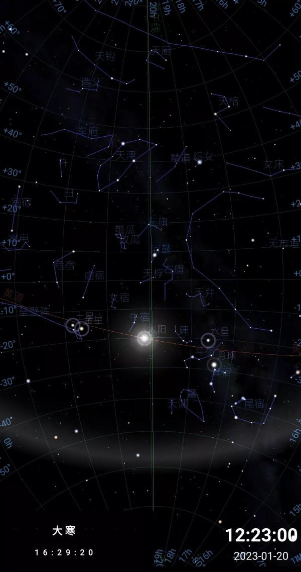 壬寅2022：二十四節氣、二十八星宿之時空座標、星象全圖