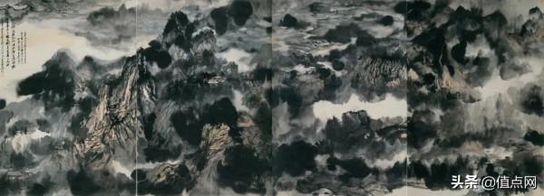 張大千極罕見「朱橙潑彩」染寫秋色 美術館級鉅作驚豔亮相中國嘉德 張大千極罕見「朱橙潑彩」染寫秋色 美術館級鉅作驚豔亮相中國嘉德