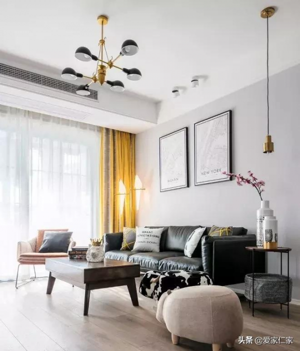 91㎡現代風的家，羨煞旁人的溫馨
