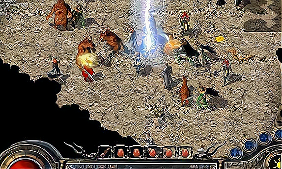 熱血傳奇：提起“砍道”大家都知道，那麼你見過“砍法”嗎？