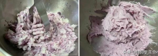 山藥紫薯球，這樣用新鮮食材做的，吃著健康，好吃又健康