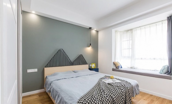 125㎡三室北歐風，年輕大方的設計，越看越喜歡