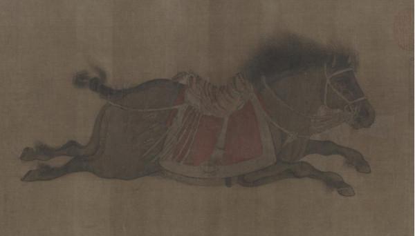 歷代戰馬圖的上乘之作，亦是研究昭陵六駿難得的資料