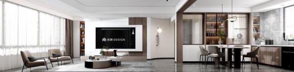 家裝分享 | 最強空間放大術！客餐廚陽臺全打通，超好住