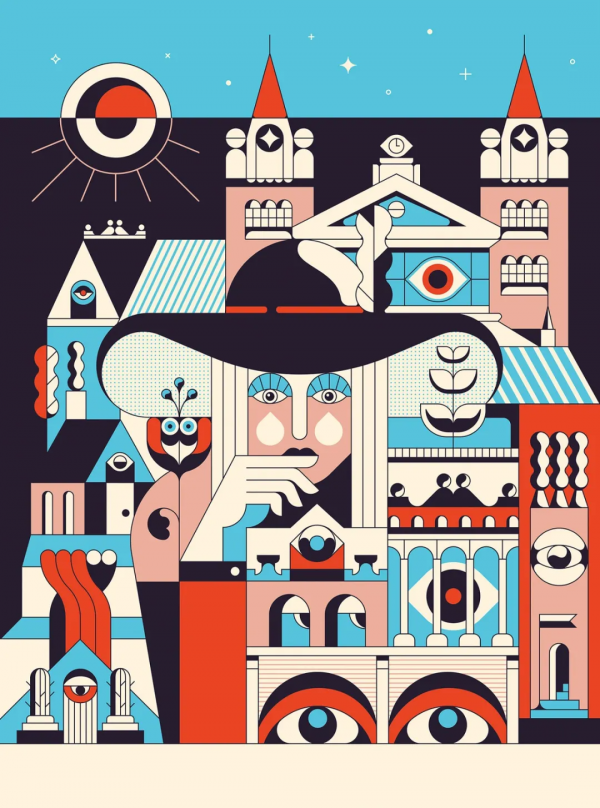 荷蘭插畫師Calvin Sprague,線條的魅力 荷蘭插畫師Calvin Sprague,線條的魅力