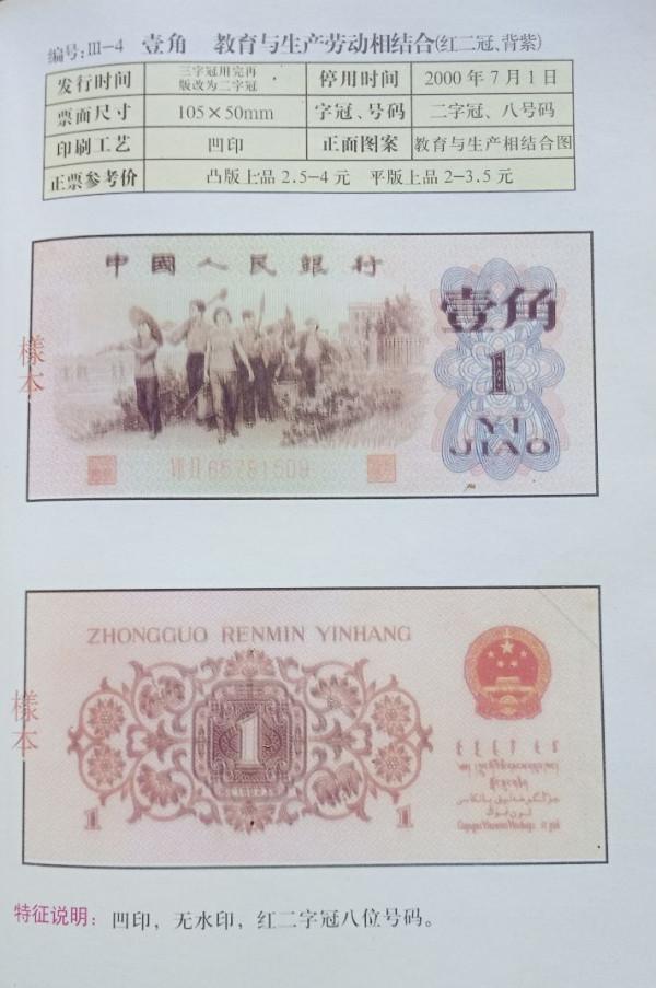圖說退市人民幣紙幣收藏 圖說退市人民幣紙幣收藏