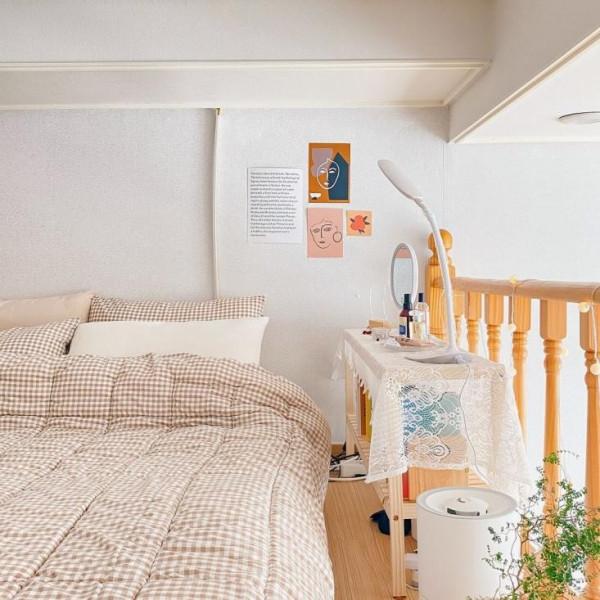 韓國loft公寓永久產權，38㎡層高4米5功能應有盡有，一人獨居正好