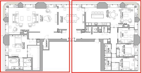 這種u型奇葩戶型，採光差動線過長，開發商不好出手，設計師有招