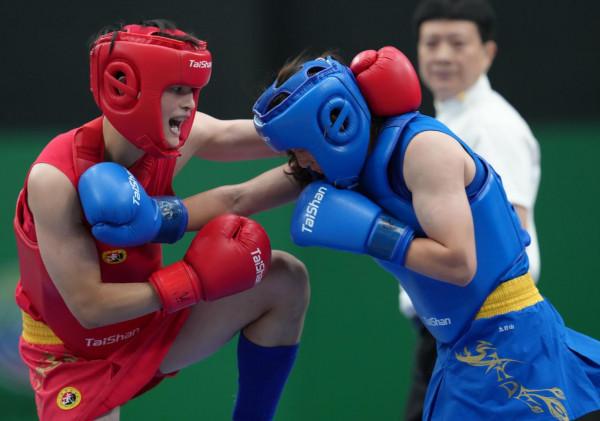 武術散打——女子團體1/8決賽賽況