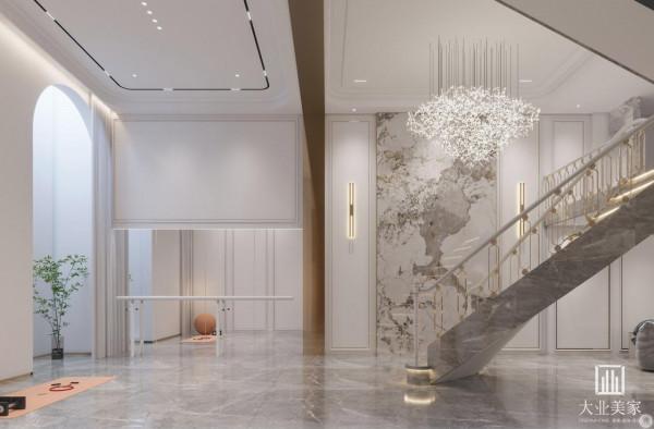 310㎡現代輕奢細膩的布藝、簡潔的線條透露出人們對隨性生活嚮往