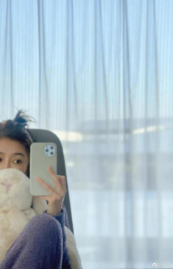 秦嵐，這顏值和體重，沒法比呀