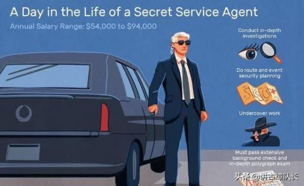 美國總統的保鏢有多難當？早上陪跑步，關鍵時刻擋子彈，年薪百萬