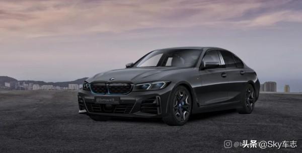 我看到了中期改款寶馬3系的內飾，應該長這樣...