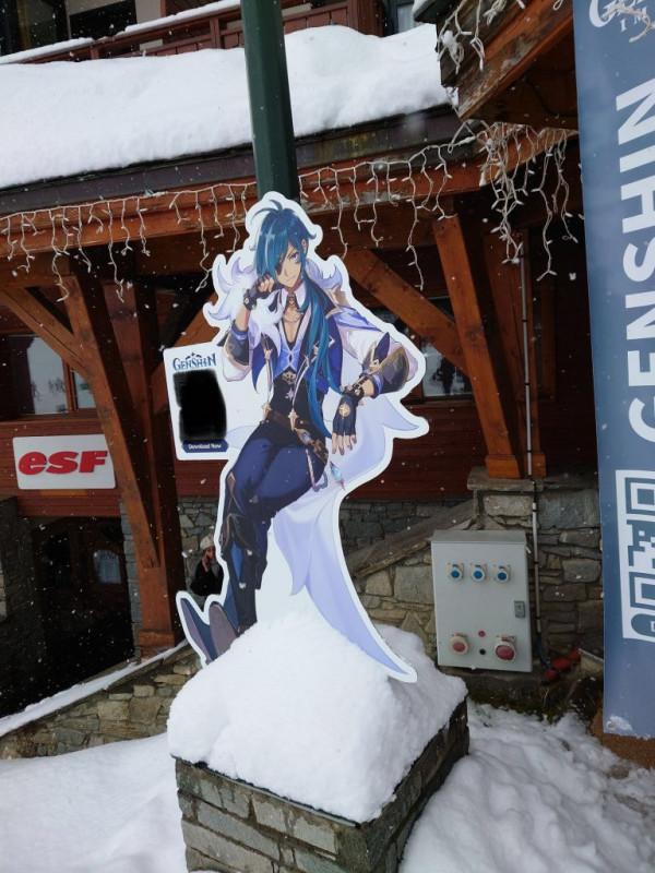 龍脊雪山成現實？阿爾卑斯驚現原神滑雪場，老外：約會聖地預定