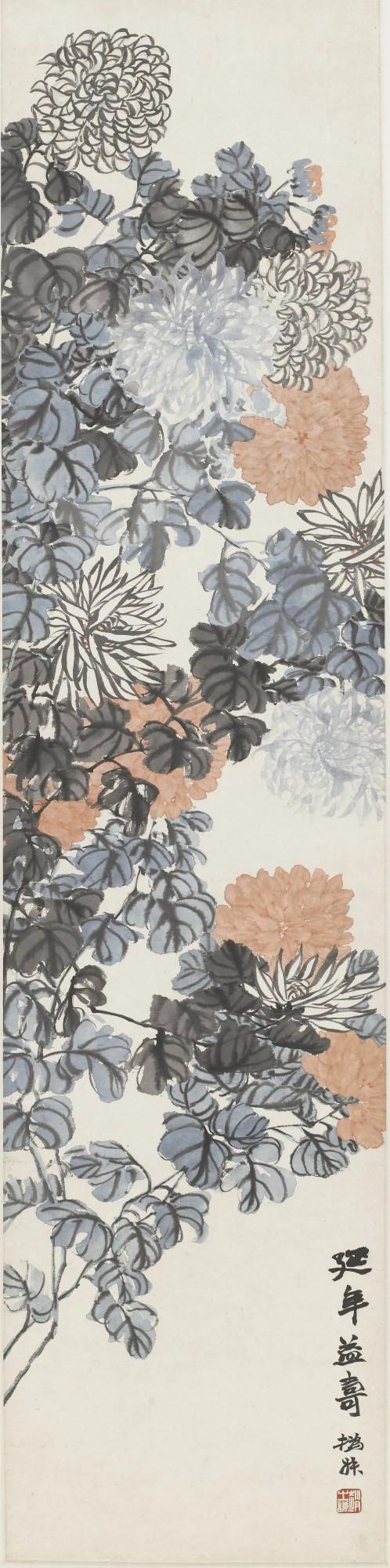 歷代大師畫菊:菊殘猶有傲霜枝 歷代大師畫菊:菊殘猶有傲霜枝