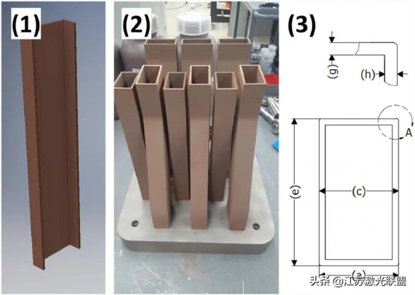 低混合電流驅動發射裝置SLM的GRCop-84結構的解析度和幾何限制：3