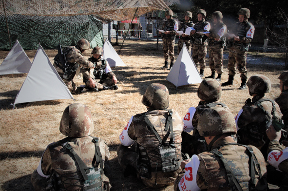 以賽促訓！聚焦比武場上“紅十字”