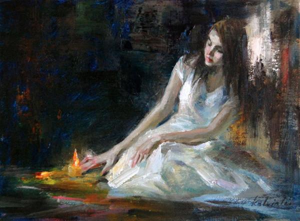 從中國走出的畫家 開爾文·雷作 品欣賞