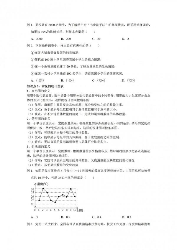 數學北師大版七年級上冊知識點分享