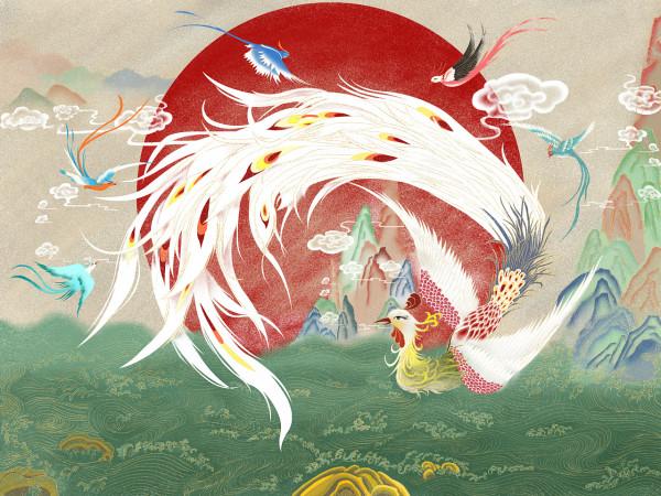 百鳥之王鳳凰—百鳥朝鳳