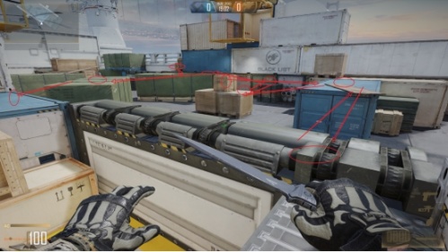 CFHD 團隊競技-運輸船跑酷線路與身法小技巧解析 CFHD 團隊競技-運輸船跑酷線路與身法小技巧解析