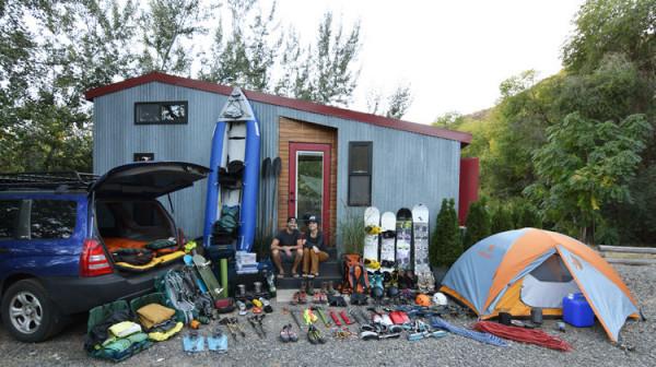 美國4歲萌娃單板攀巖越野樣樣行？爹媽超愛戶外運動，娃也不簡單