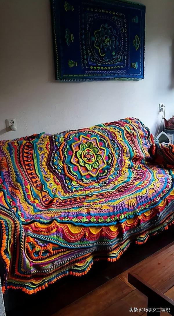 這麼美的毛線是怎麼編織？顏色搭配美出新高度（附教程）