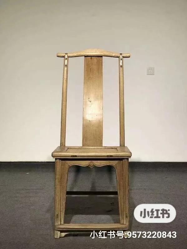 清早期 燈掛椅 榆木