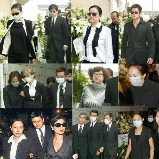 葬禮隆重的明星，每一位離世都令人不捨，最大的78歲，最小的24歲