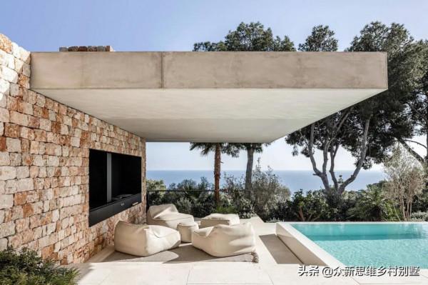 石頭記-用石頭壘成的現代自建別墅