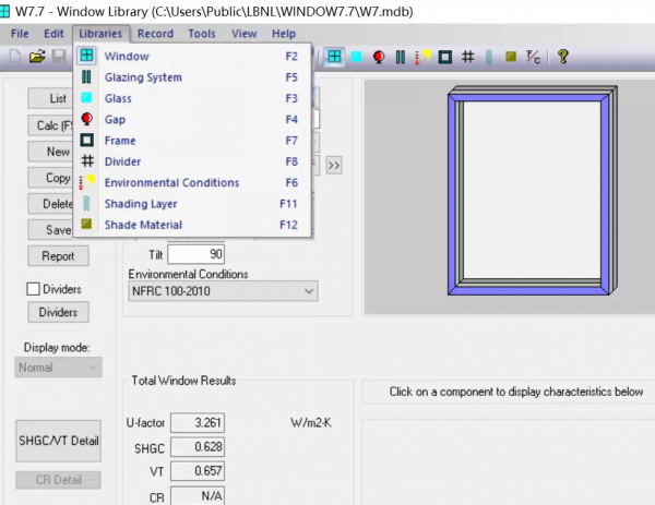 WINDOW+THERM軟體學習(二):邊界條件設定 WINDOW+THERM軟體學習(二):邊界條件設定