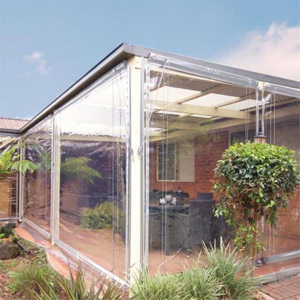 早該想到，當初給院子搭遮陽棚，四周也要封了，摺疊收縮如陽光房