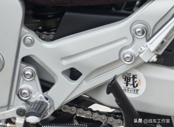 守護經典，將雅馬哈GTS1000擁入懷中（細節部分）