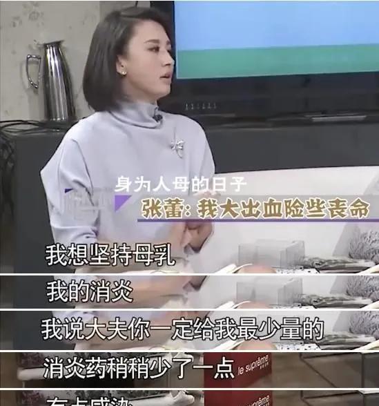 央視主持張蕾：被楊帆暗戀多年，有緣無分，嫁普通生意人生一子