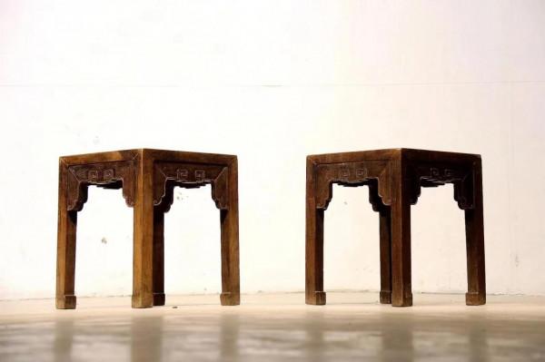 花幾，方凳，禪凳