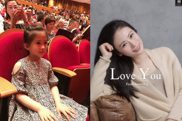 黃豆豆全家生活照，妻子素顏水嫩白皙，兒子超萌，女兒顏值逆天