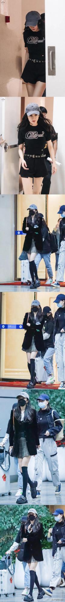 生活中平時看不到的楊冪