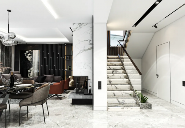 180m²複式公寓設計