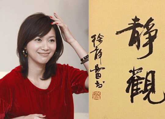 柴靜的書法充滿才氣,但比不過徐靜蕾,劍走偏鋒終究被人質疑 柴靜的書法充滿才氣,但比不過徐靜蕾,劍走偏鋒終究被人質疑