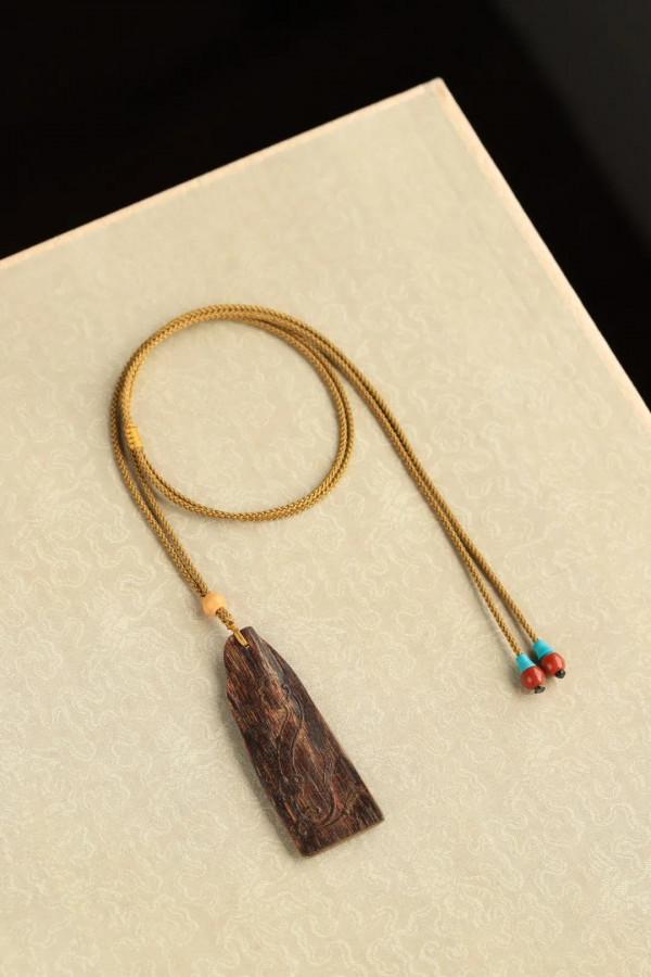 汶萊沉香｜如意 掛件